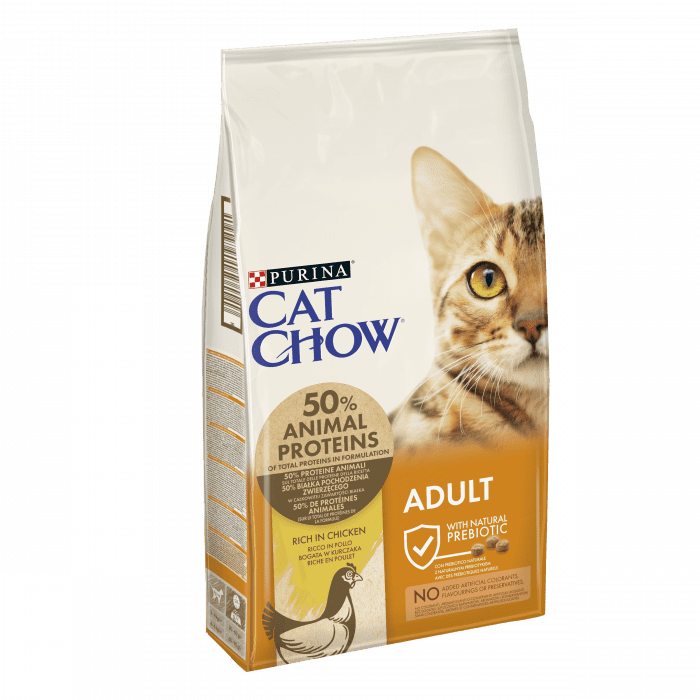 Purina Cat Chow Hrana Adulti Pui - Formula Naturala