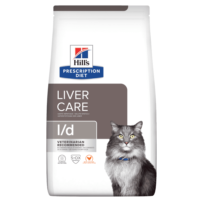 Hills Prescription Diet Feline L/D Hrana pentru Tulburari Hepatice 1.5 kg