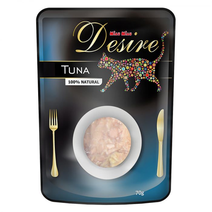 Hrana Umeda Desire cu Ton File Supa 70g - Complementara Pisici Adulte