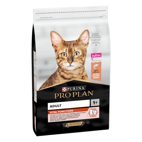 Purina Pro Plan Original Adult Optisenses cu somon 10 kg hrana pisici adulte