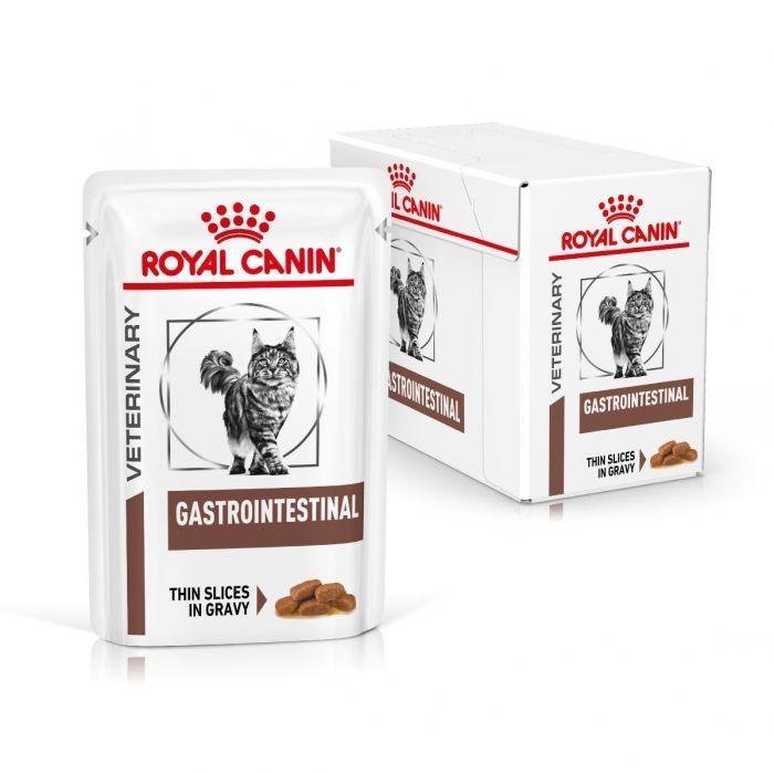Royal Canin Gastro Intestinal Cat dieta umeda pentru probleme digestive