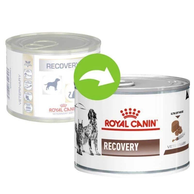 Royal Canin Recovery Hrana Umeda Suport Postoperator Caini Pisici 195g
